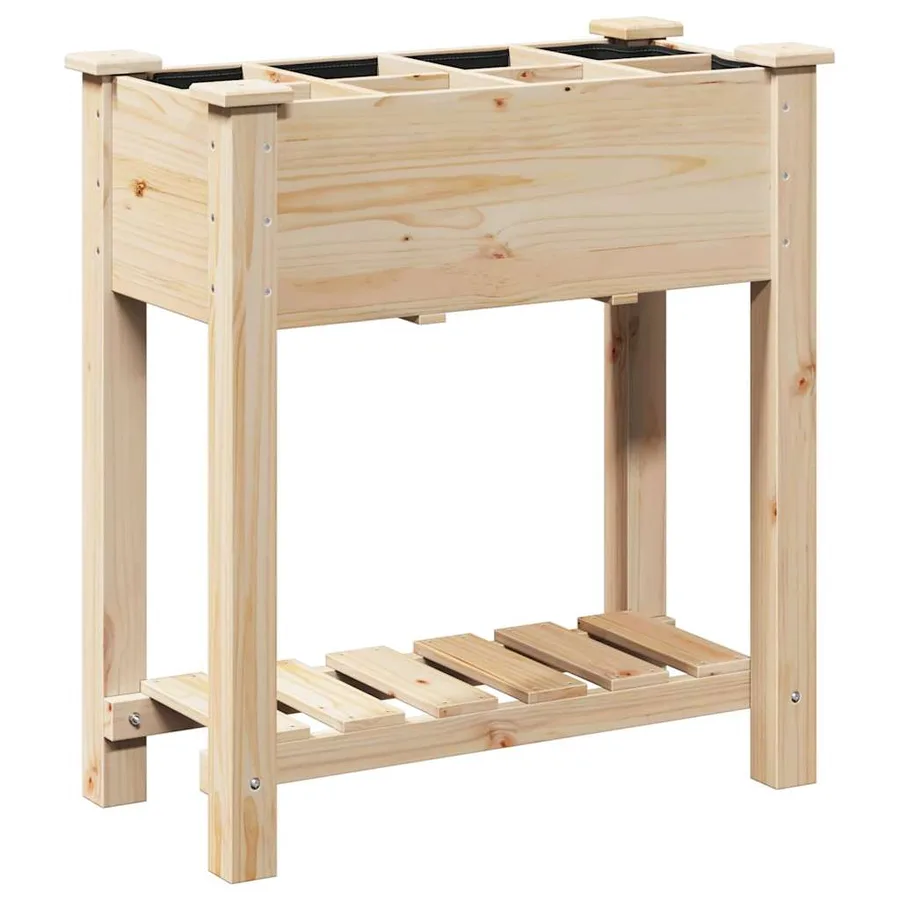 Cache-pot de jardin Beige 71 x 37 x 76,5 cm - 7