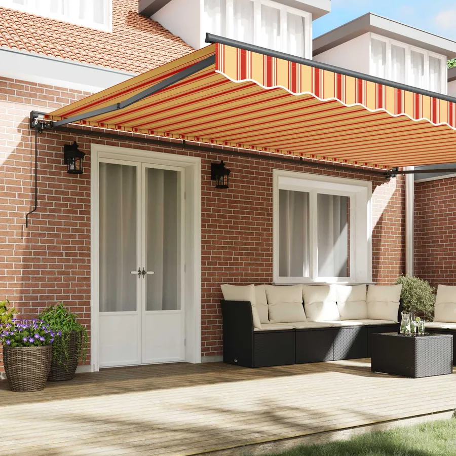 Cadre d'auvent Multicolore 500 × 300 cm - 3