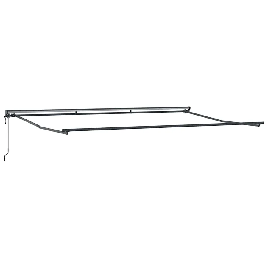 Cadre d'auvent Bordeaux 500 × 300 cm - 5