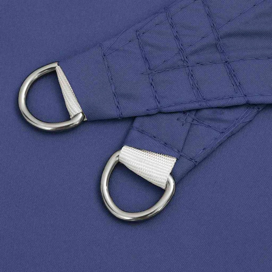 Voile d'ombrage bleue 7 x 5 x 5 m 100 % polyester Oxford - 5