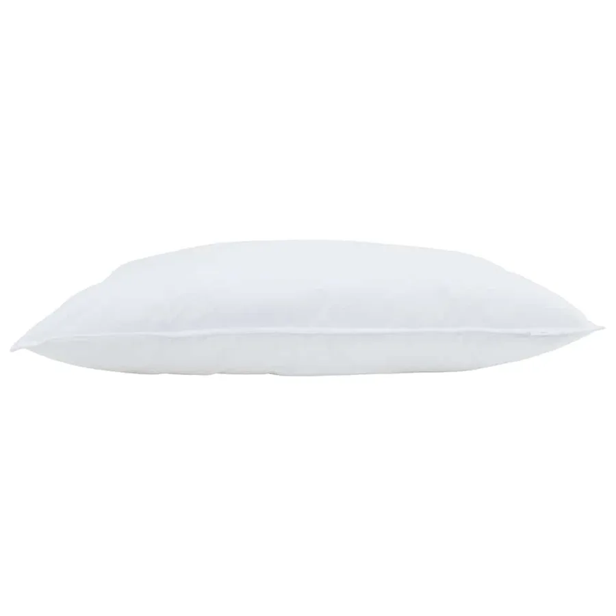 Oreiller avec oreiller 2 pcs Blanc 60 x 70 cm Plume - 5