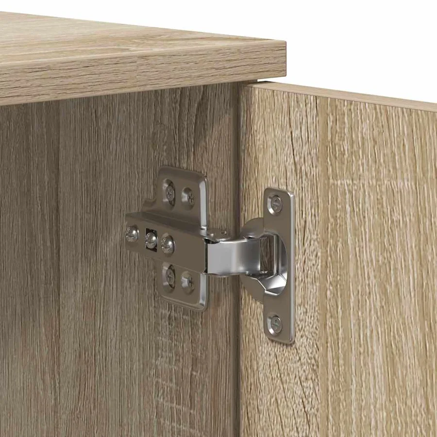 Cadre de lit avec rangement avec stockage Chêne Sonoma 75 cm - 12