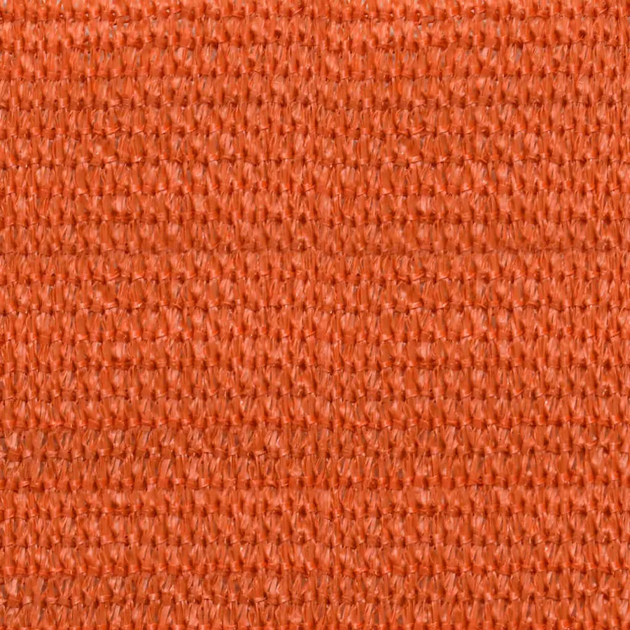 Voile d'ombrage 160 g/m² trapèze orange 3/4x3 m PEHD - 9
