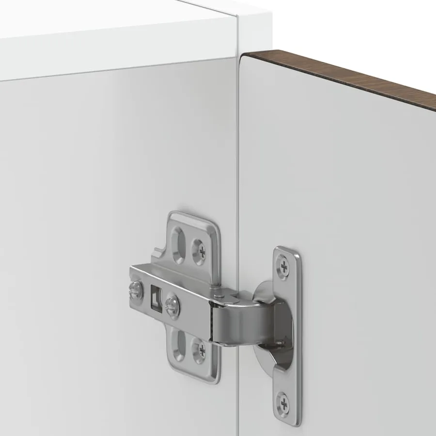 Meuble bas pour évier Kalmar chêne marron bois d'ingénierie - 9