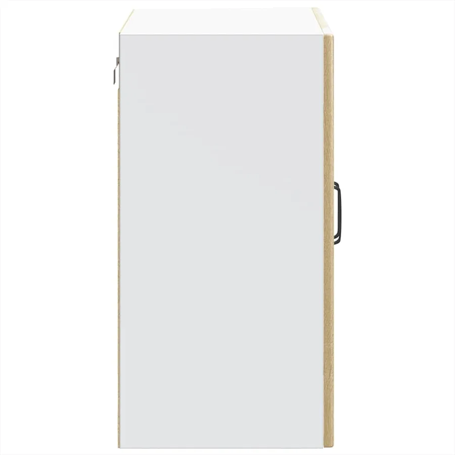 Armoire murale de cuisine avec porte vitrée "Lucca" en chêne Sonoma - 8