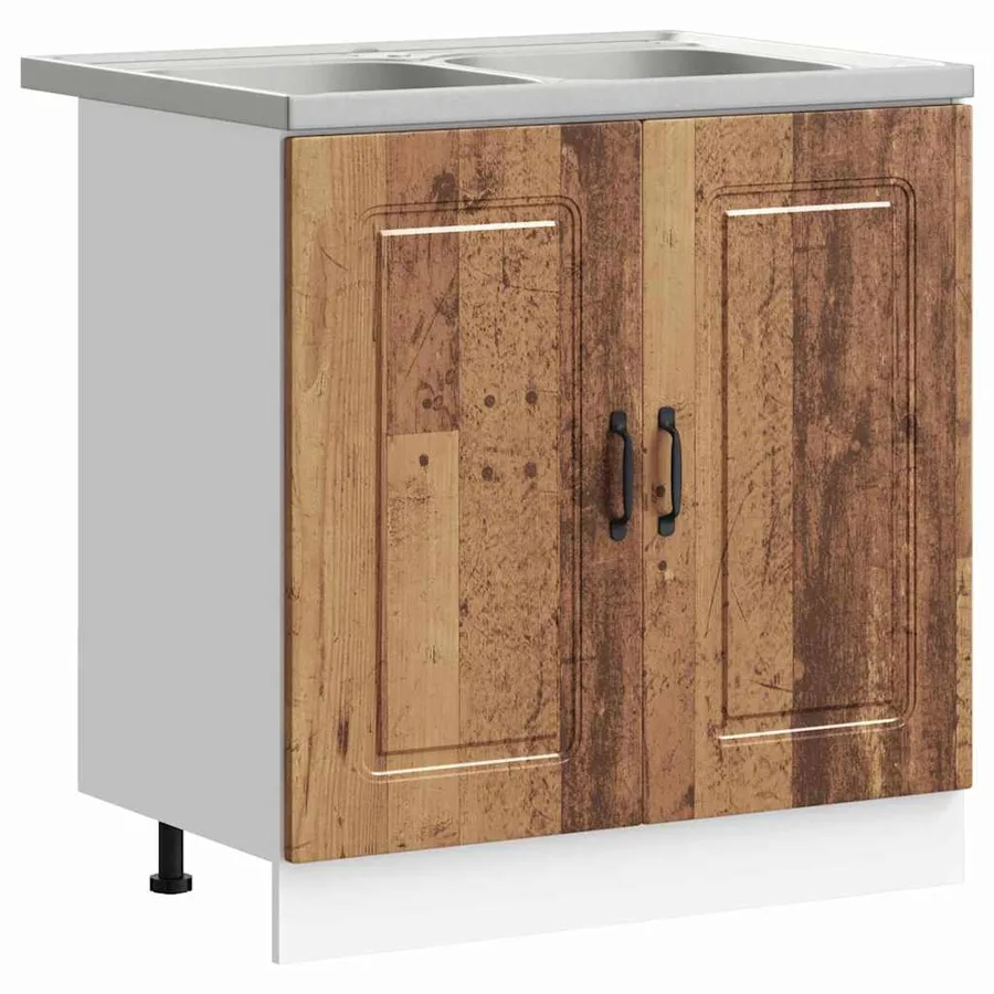 Armoire de cuisine Kalmar Bois ancien 80 x 46 x 81,5 cm - 2