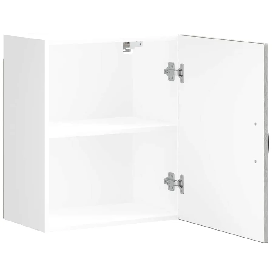 Armoire murale de cuisine Kalmar en bois d'ingénierie gris Sonoma - 6