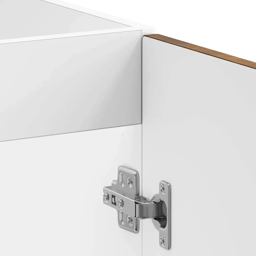 Meuble bas pour évier Kalmar chêne fumé bois d'ingénierie - 9
