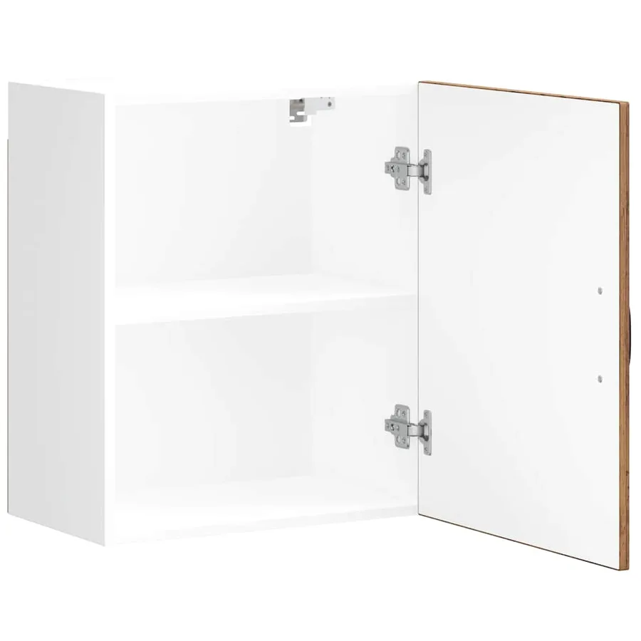 Armoires murales de cuisine 2 pcs Kalmar Bois d'ingénierie vieilli - 7