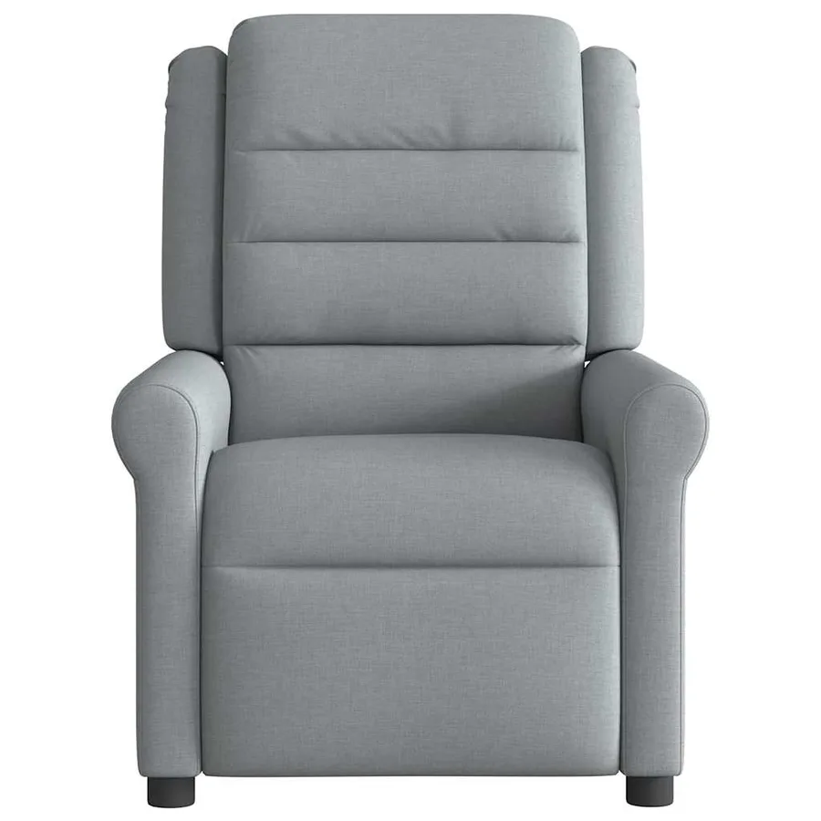 Fauteuil inclinable Gris clair Tissu - 3