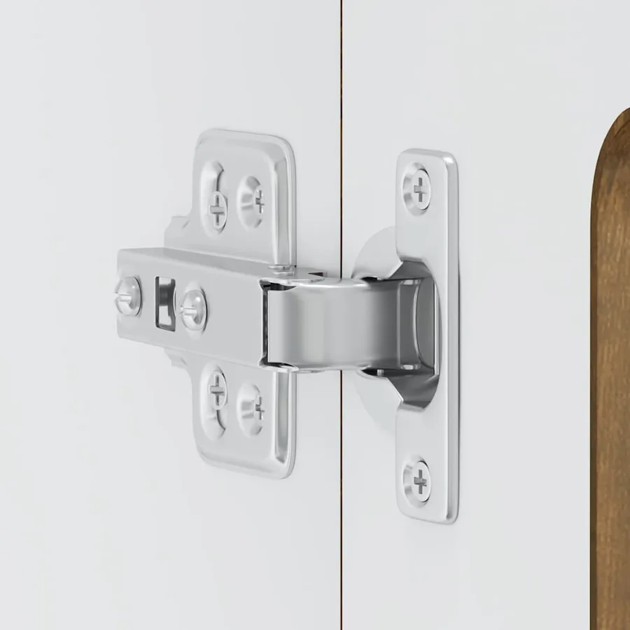 Armoire murale de cuisine avec porte vitrée "Kalmar" Chêne fumé Bois d'ingénierie - 10
