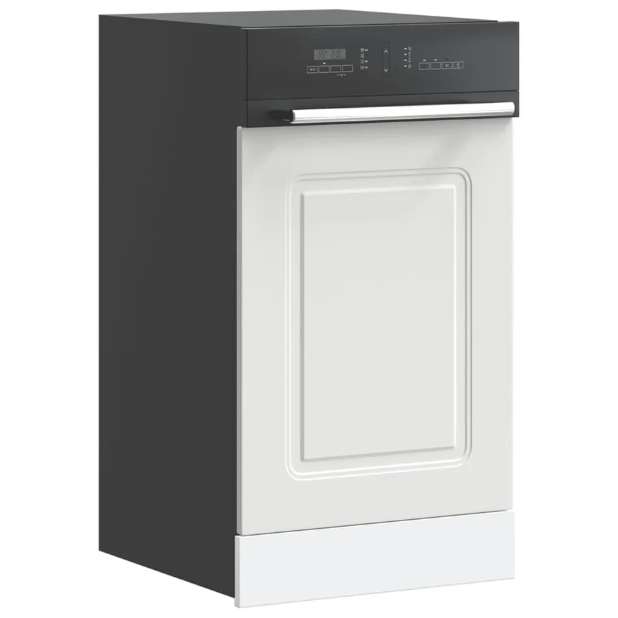 Panneau de lave-vaisselle Kalmar blanc 45x1,5x57 cm