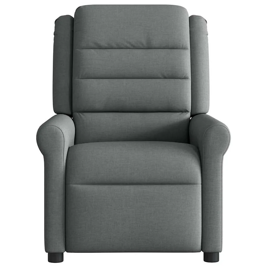 Fauteuil inclinable électrique Gris foncé Tissu - 5