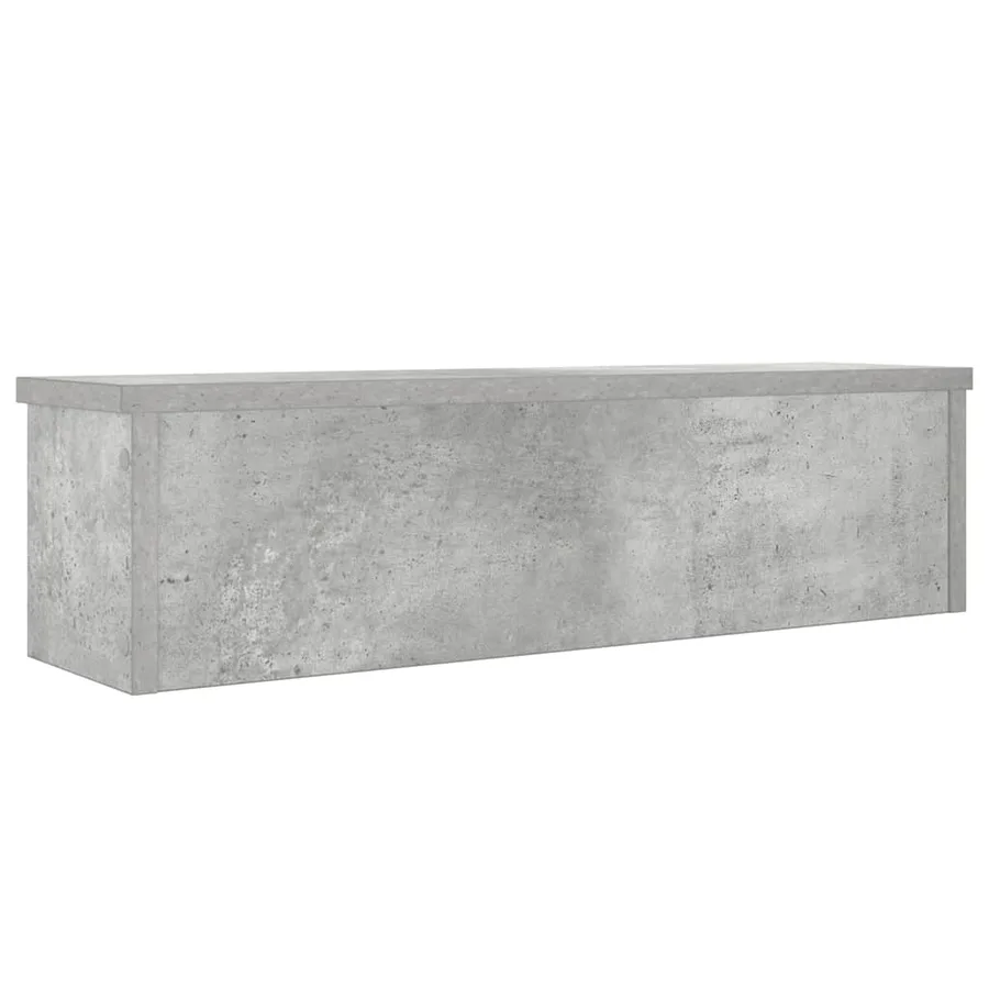 Étagère de cuisine empilable gris béton 50x15x16 cm - 5