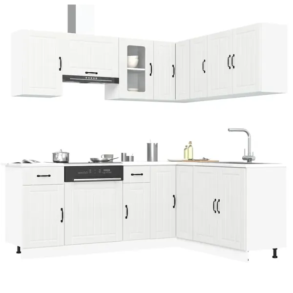 Ensemble d'armoires de cuisine 11 pcs Kalmar bois d'ingénierie