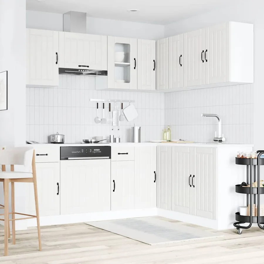 Ensemble d'armoires de cuisine 11 pcs Kalmar bois d'ingénierie - 3