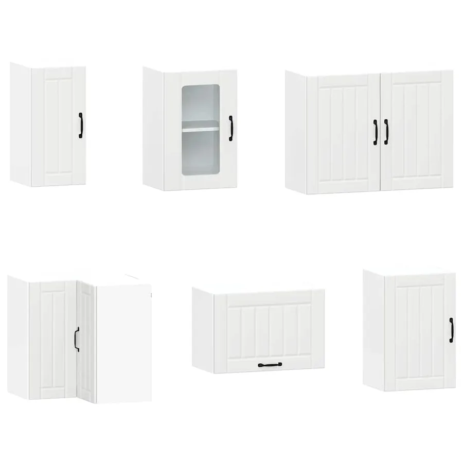 Ensemble d'armoires de cuisine 11 pcs Kalmar bois d'ingénierie - 5