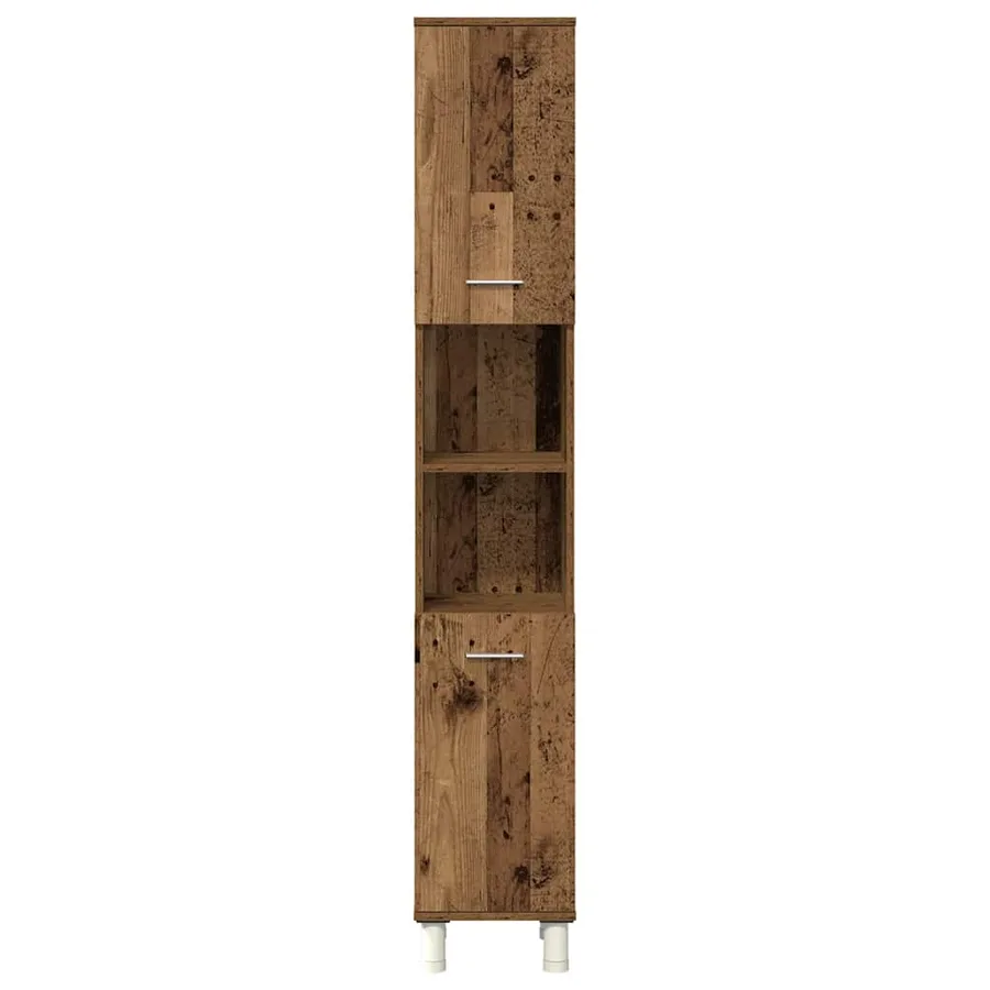 Ensemble de meubles salle de bain 3 pcs bois d'ingénierie - 5