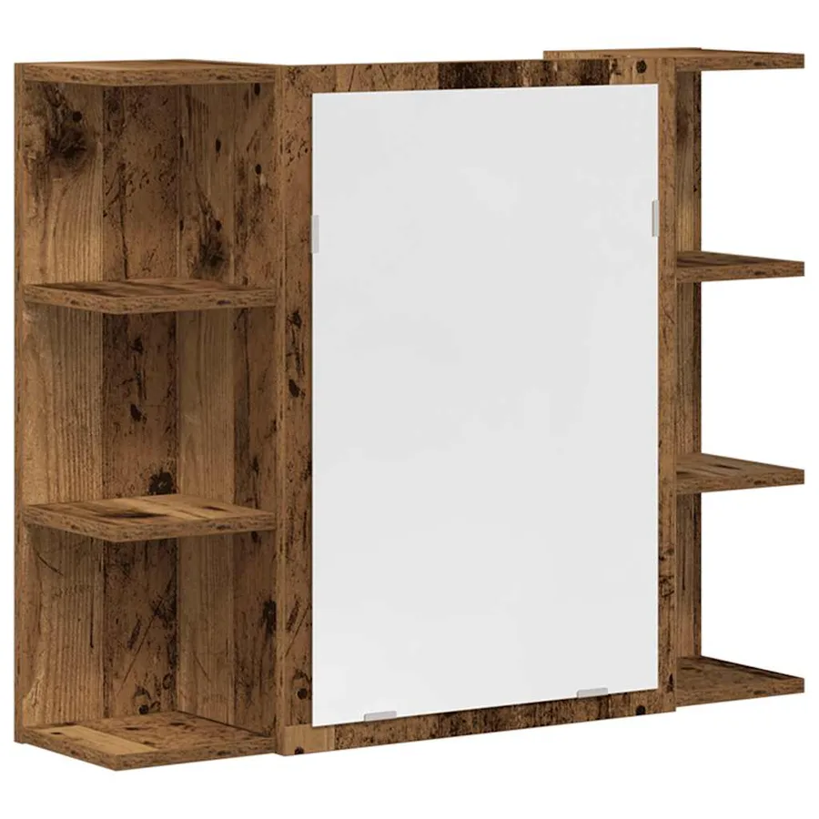 Ensemble de meubles salle de bain 4 pcs bois d'ingénierie - 8