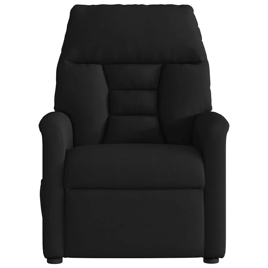 Fauteuil inclinable électrique Noir Tissu - 5
