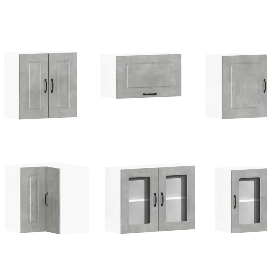 Ensemble d'armoires de cuisine 11 pcs Kalmar bois d'ingénierie - 5