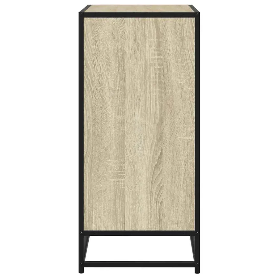 Buffet chêne sonoma 68x35x76 cm bois d'ingénierie - 5