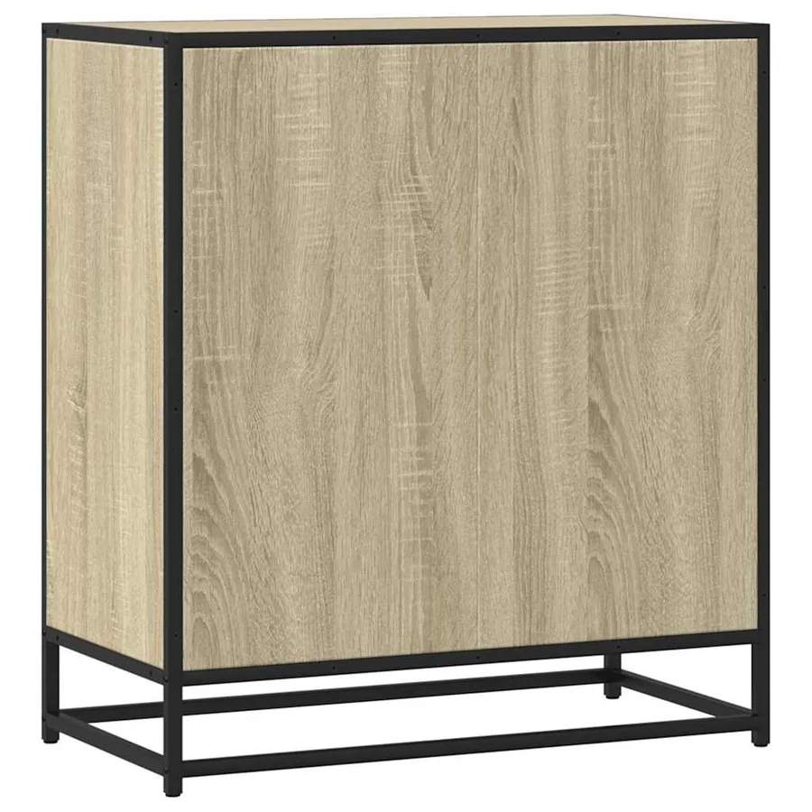Buffet chêne sonoma 68x35x76 cm bois d'ingénierie - 6