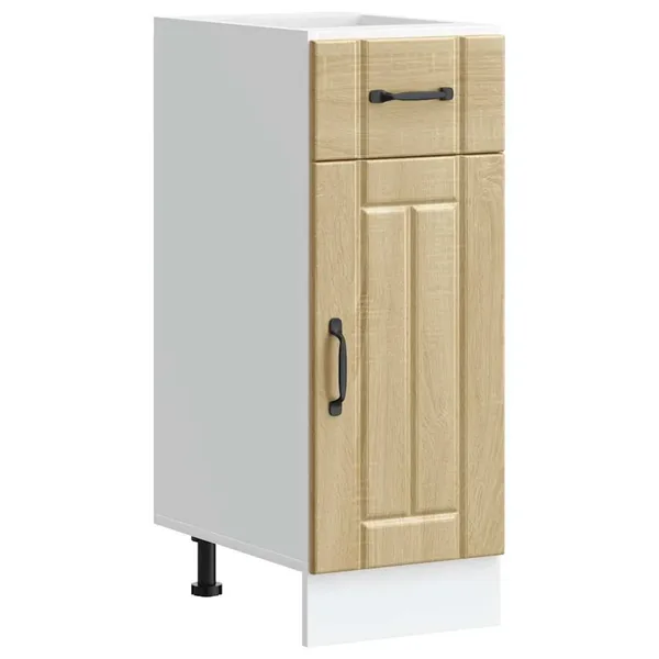 Armoire de cuisine Lucca chêne sonoma bois ingénierie