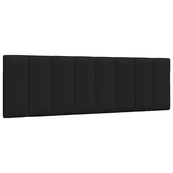 Coussin de tête de lit Hanko noir 160 cm tissu