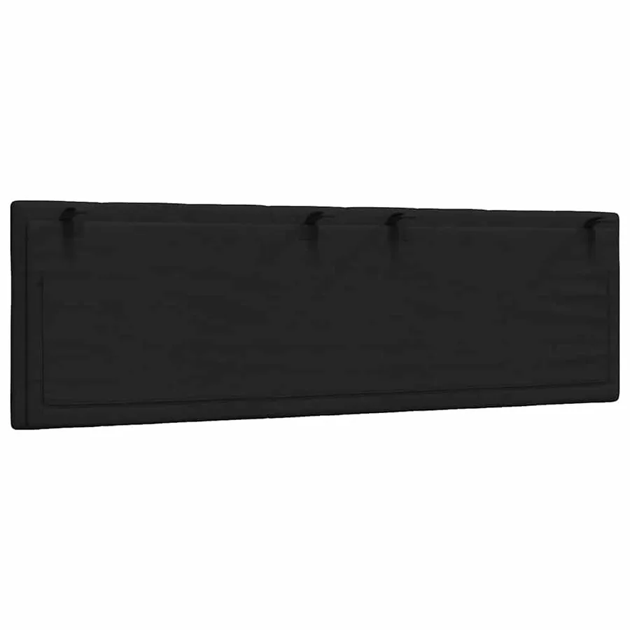 Coussin de tête de lit Hanko noir 160 cm tissu - 6