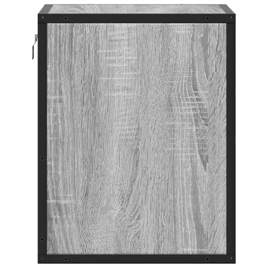 Table de chevet murale sonoma gris 40x31x39,5 cm - 6
