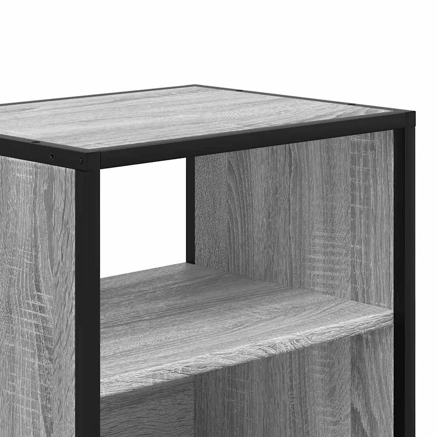 Table de chevet murale sonoma gris 40x31x39,5 cm - 9