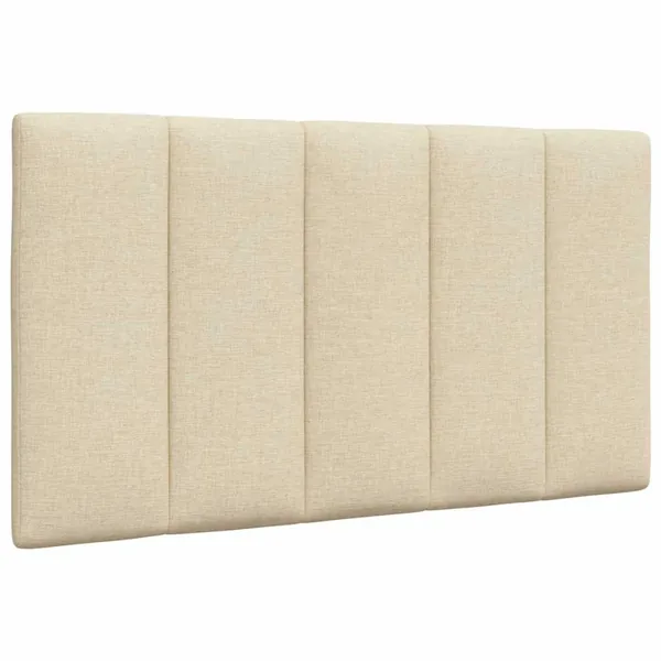 Coussin de tête de lit Hanko crème 90 cm tissu