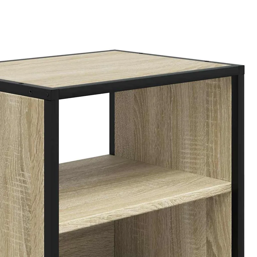 Table de chevet murale chêne sonoma 40x31x39,5 cm - 9