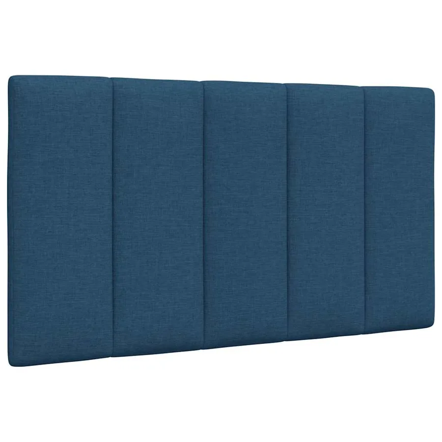 Lit avec matelas Hanko bleu 80x200 cm tissu - 9