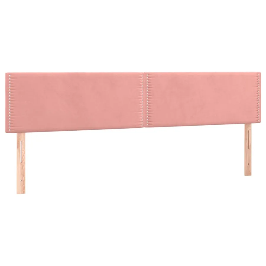 Sommier à lattes de lit avec matelas Rose 200x200 cm Velours - 6