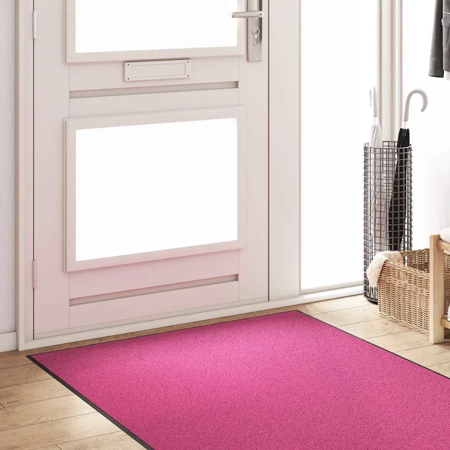 Tapis d'entrée Rose et Noir 120 x 250 cm 100% Polyamide - 3