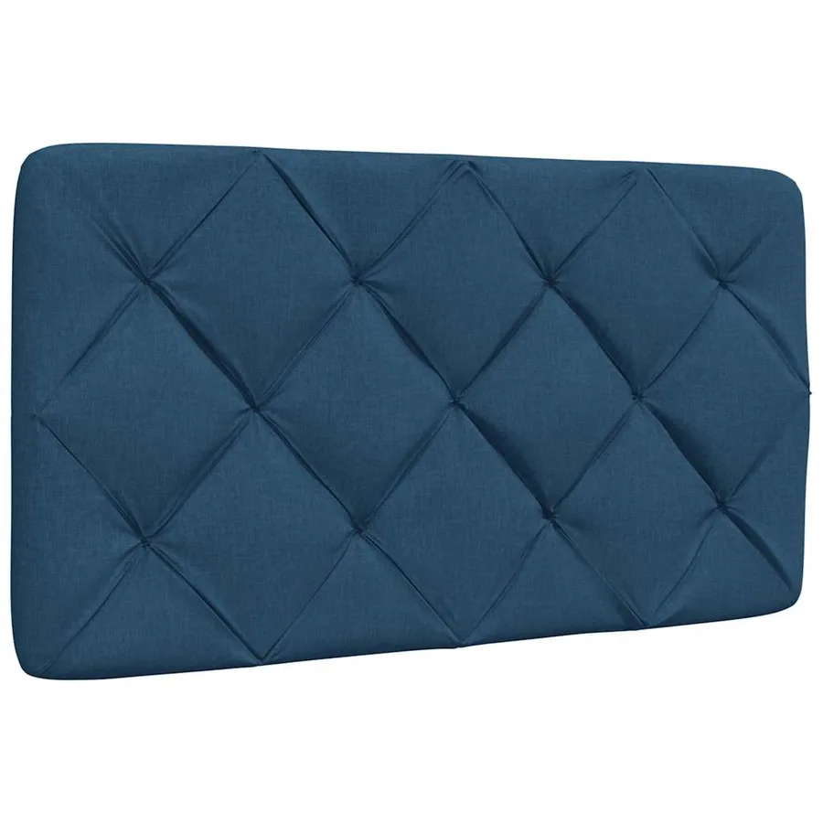 Lit avec matelas bleu 80x200 cm tissu - 9