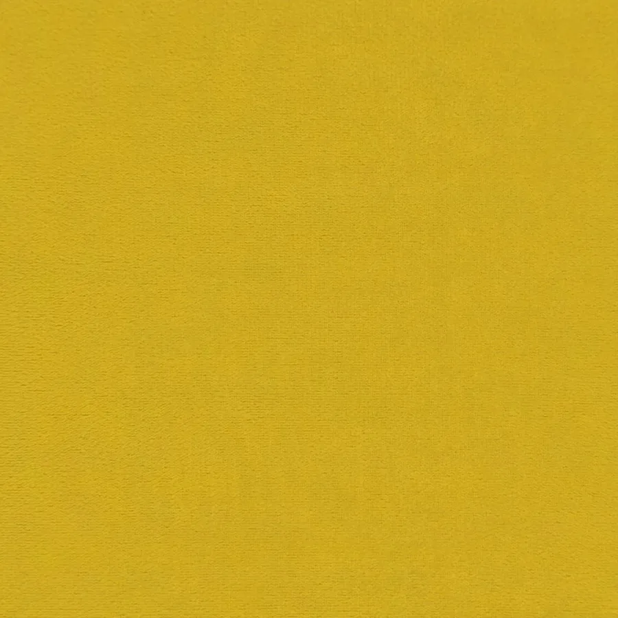 Chaise de relaxation jaune 64x74x84 cm velours - 9