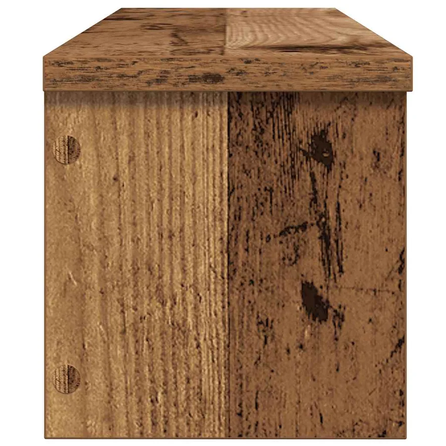 Étagères de cuisine empilables 2 pcs vieux bois 60x15x16 cm - 5
