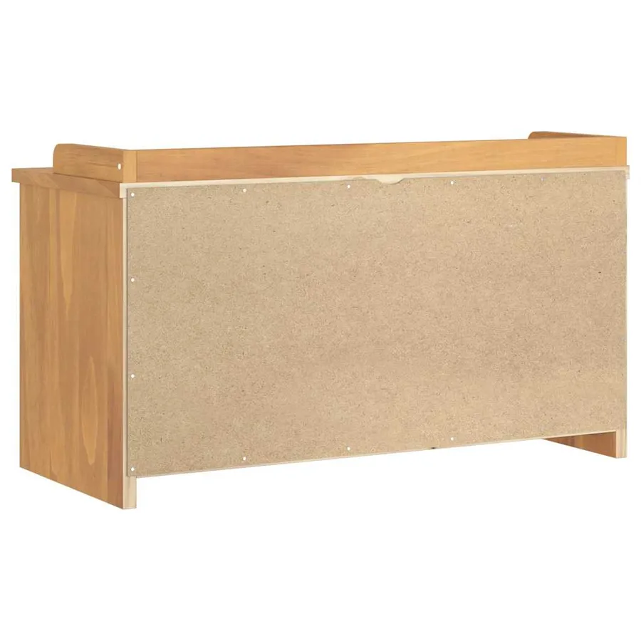 Banc de couloir SANDNES 87x40x50 cm bois de pin massif - 7