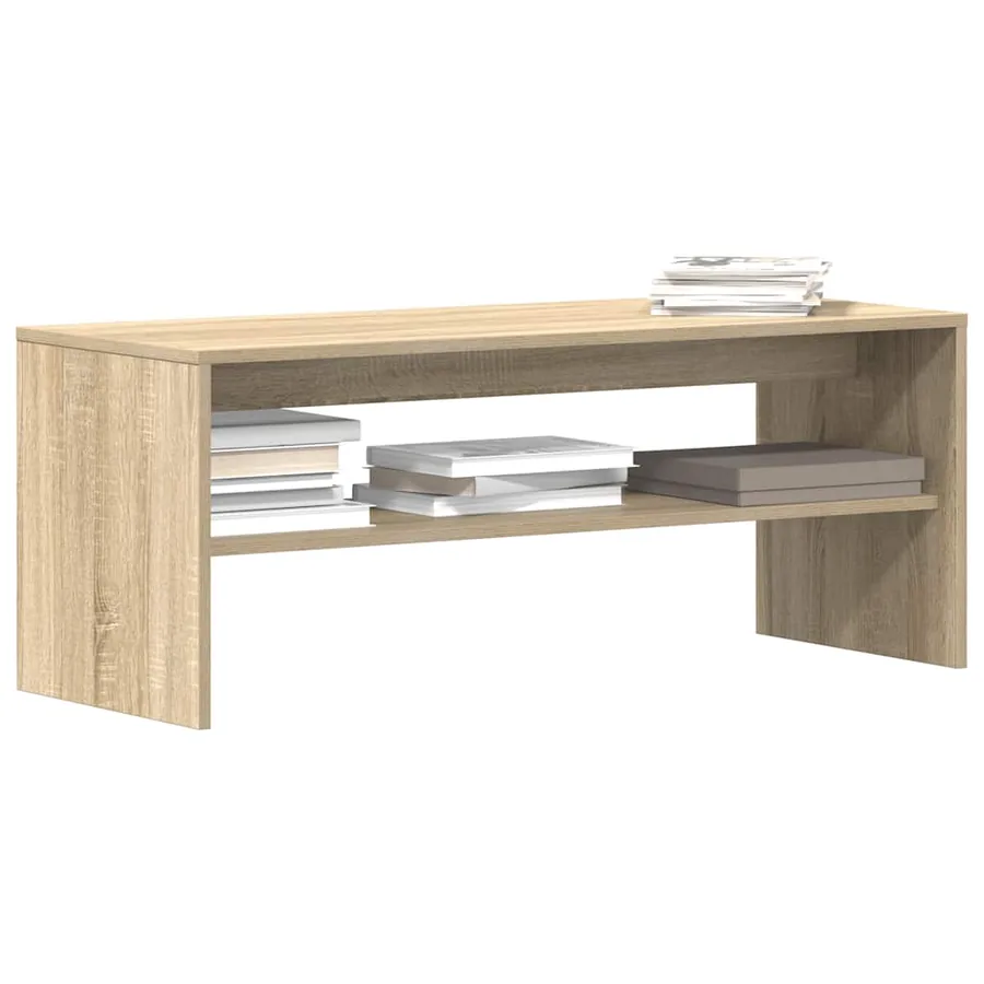 Meuble TV Chêne sonoma 100 x 40 x 40 cm Aggloméré