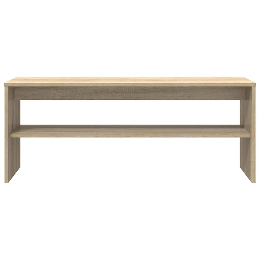 Meuble TV Chêne sonoma 100 x 40 x 40 cm Aggloméré - 5