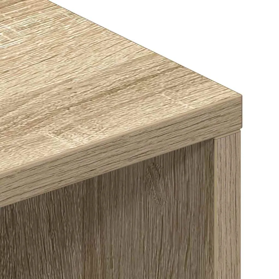 Meuble TV Chêne sonoma 100 x 40 x 40 cm Aggloméré - 8