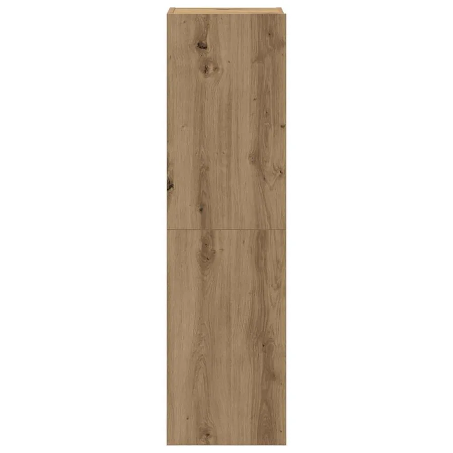 Ensemble de meuble TV mural 3 pcs chêne artisanal - 7