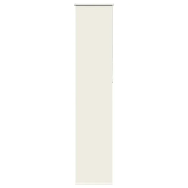 Store enrouleur occultant blanc cassé 55x230cm largeur du tissu