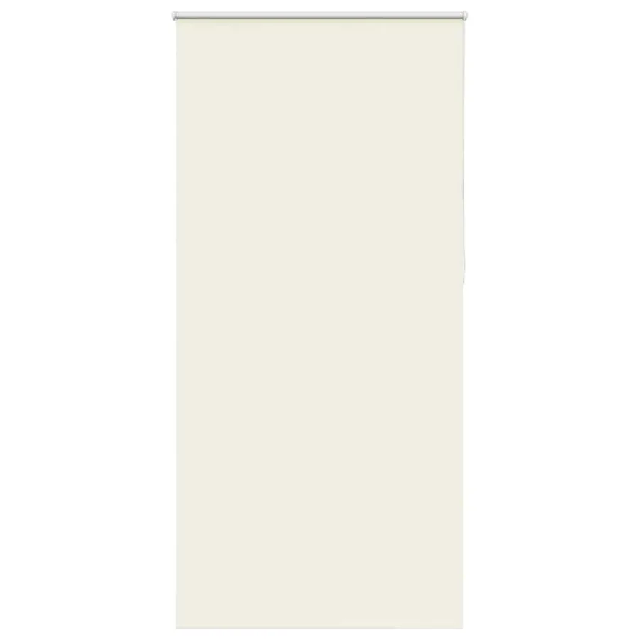 Store enrouleur occultant blanc cassé 95x210cm largeur du tissu