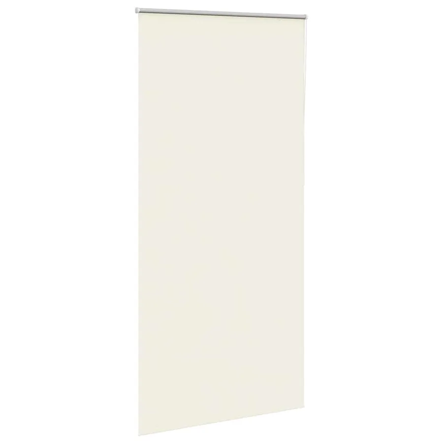 Store enrouleur occultant blanc cassé 95x210cm largeur du tissu - 3
