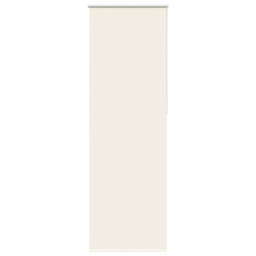 Store enrouleur occultant blanc cassé 80x230cm largeur du tissu - 2