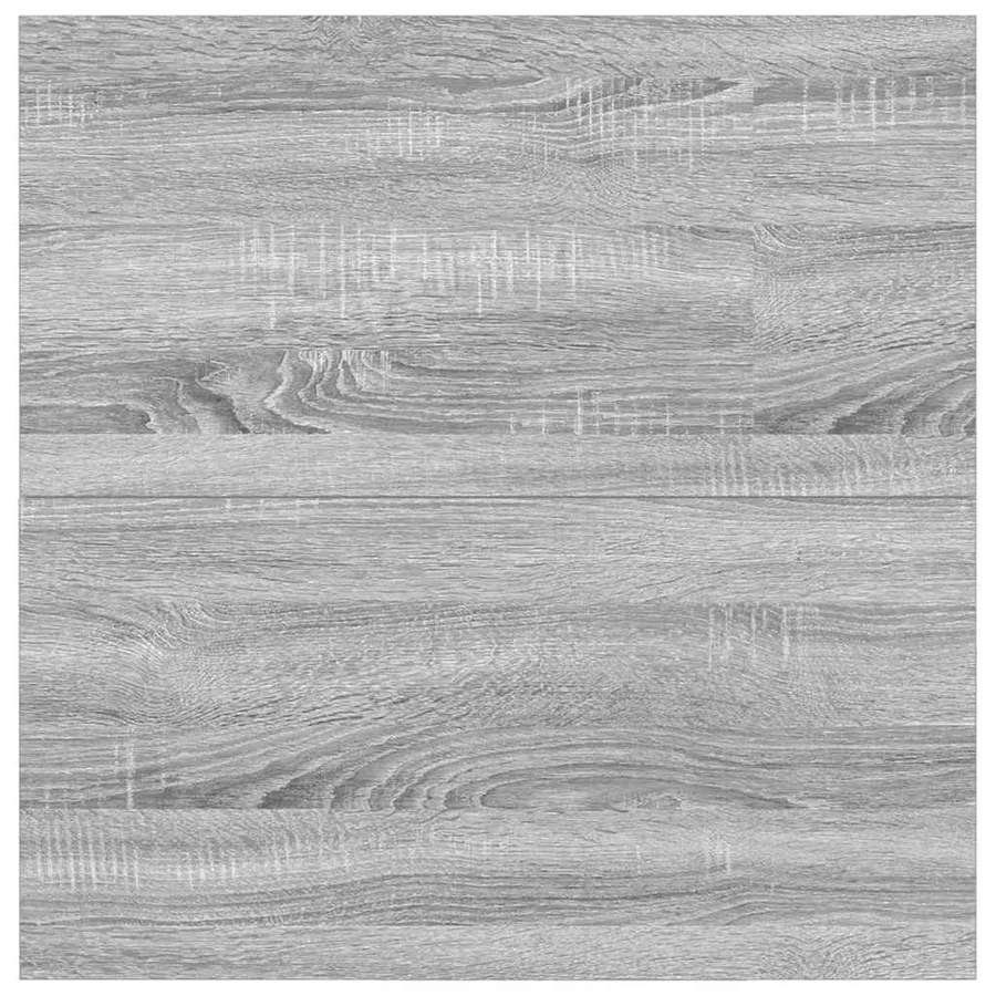 Table basse avec tiroirs sonoma gris 100x100x40 cm - 9